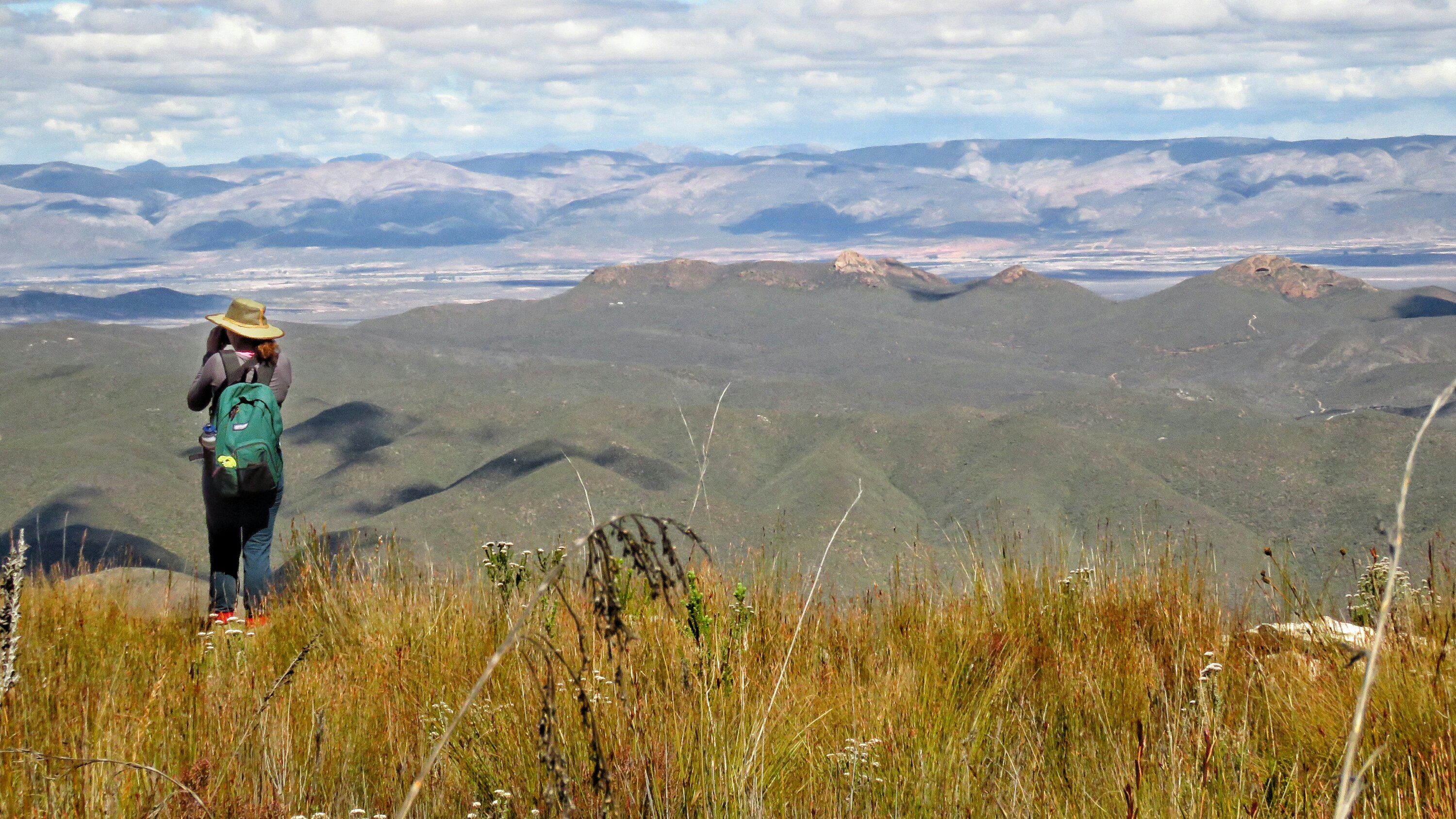view over the valley